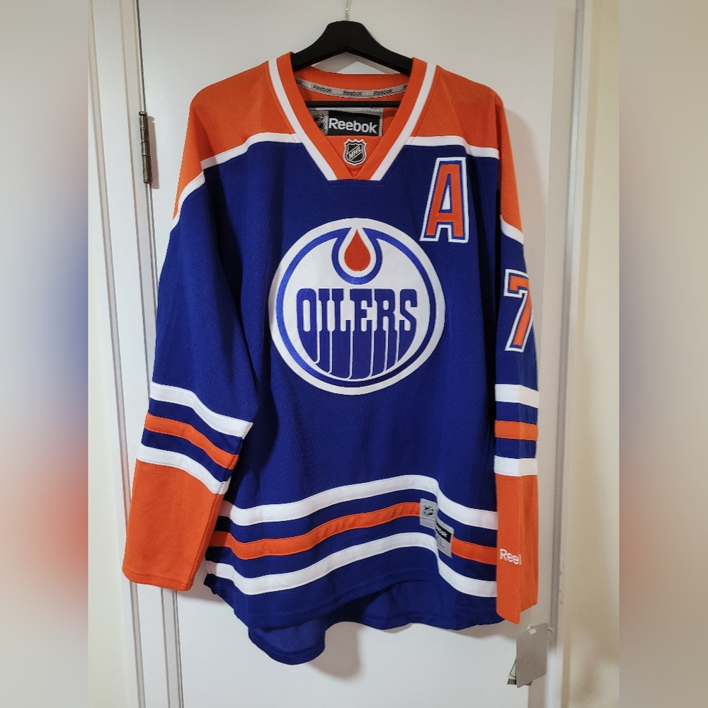 Edmonton Oilers Paul Coffey #7 Autographed Jersey (Reebok)